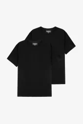 Crew-Neck 2-Pack : Black