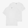 Crew-Neck 2-Pack : White