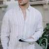 Thierry LS Shirt : Grey Multi