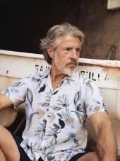 Mmg Joel Haiku Seer SS Shirt : Ecru