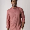 Mmg Theo Linen Shirt : Rosedawn