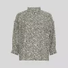 Msch Seraphina 3/4 Shirt AOP : Egret Flower