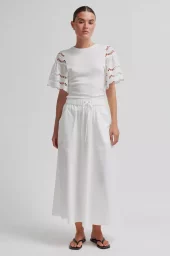 Alisa Skirt : White