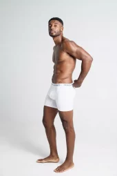 3PK Boxer Briefs Bamboo/Cotton : White