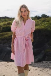 Raus Eivor 2/4 Shirt Dress : S Lilac/Aftglow