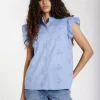 Mynte BB Nicole Shirt : Eventide Blue
