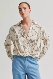 Soil Twist Shirt : Eggnog