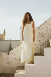 Zaha Dress : Yellow Floral