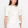 Sabina Blouse : Cream