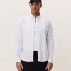 Cotton-Linen Shirt : White