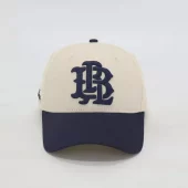 Baseball Cap RBL : Navy/Cream