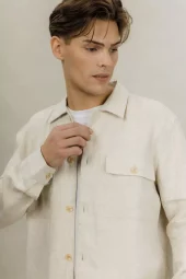 Maurizio Overshirt : Light Sand