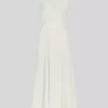 Msch Daria SL V Dress : Sand Melange