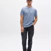 Dune Melange New SS T-Shirt : Blue Melange
