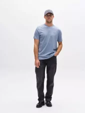 Dune Melange New SS T-Shirt : Blue Melange