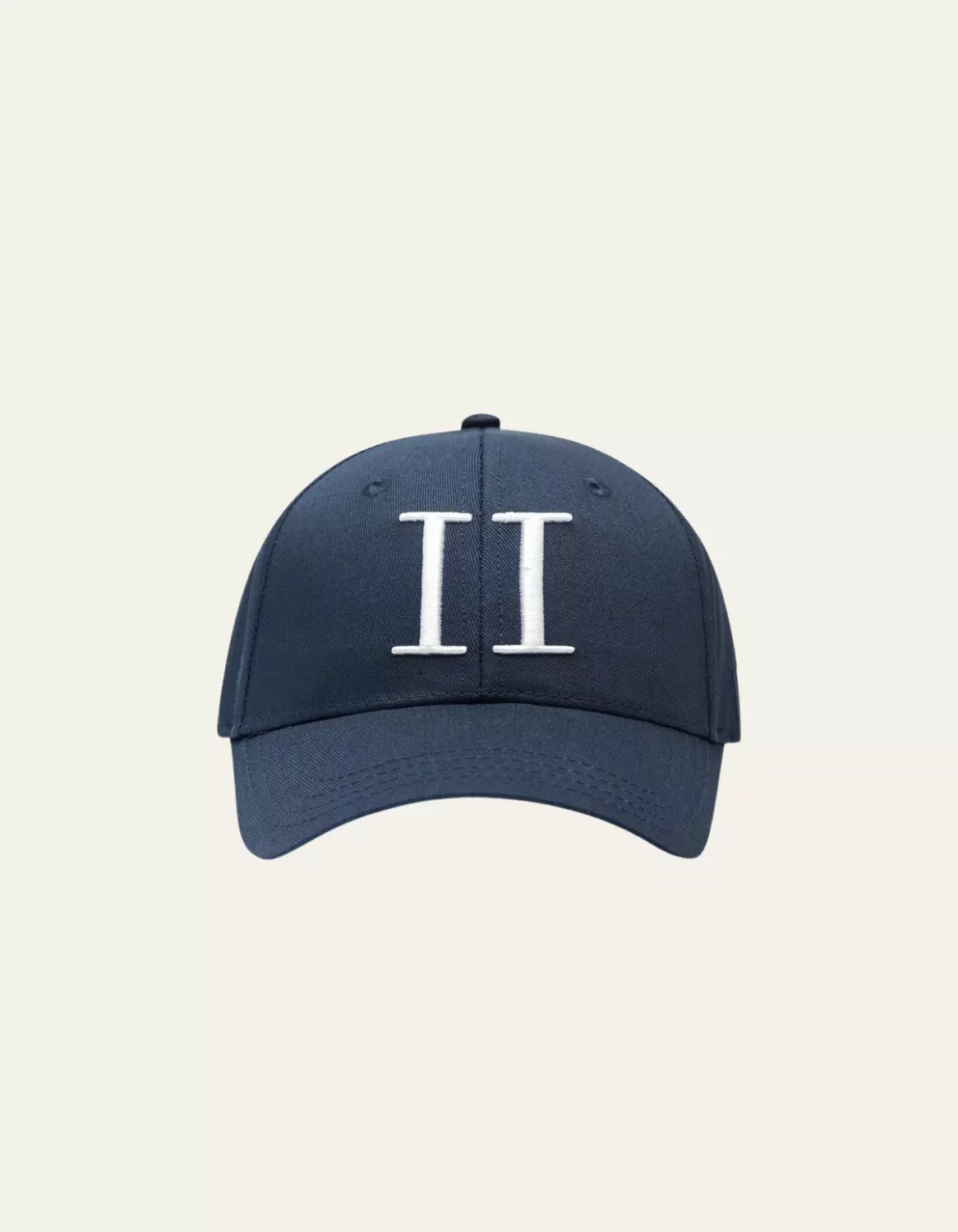 Encore Organic Baseball Cap : Dark Navy/White