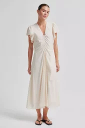 Celiva Dress : Eggnog