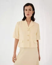 Msch Keeley Edelmira 2/4 Blazer : Bleached Sand