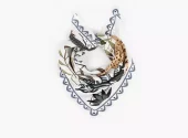 Nohr Lone Silkscarf : Offwhite