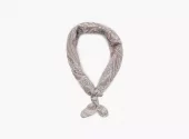 Nohr Axel Silk Cotton Scarf : Beige