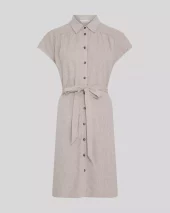 Msch Viana Ginia SS Shirt Dress : Sand Melange