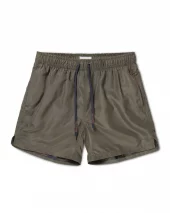 Luxe Swimshorts Solid : Black Forest