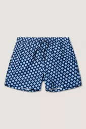 Classic Squares Swimshorts : Navy