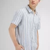 Niles SS Shirt : Lt. Blue Multi
