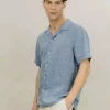 Giuseppe SS Shirt : Mid Blue