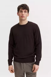Merino Sweater : Dark Chocolate