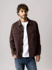 Mmg Matteo Soft Overshirt : Black Coffee