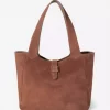Lucille Tote Bag Large : Cognac