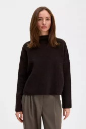 Mika Yak Funnelneck Sweater :  Golden Brown
