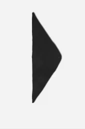Sapia Triangle Scarf : Black