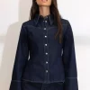 Cora Shirt : Dark Blue