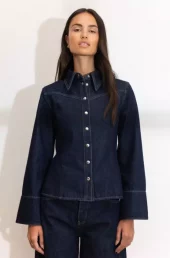 Cora Shirt : Dark Blue