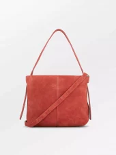 Suede Fraya Sea Bag : Picante Red