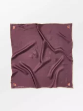 Flotile Stitch Sia Scarf : Maroon