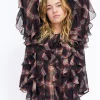 Rya Cras Blouse : Bordeaux Check