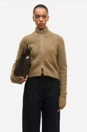 Sajenne Cardigan : Lead Gray