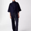 Kira Wool Jacket : Navy