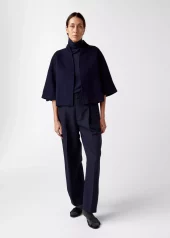 Kira Wool Jacket : Navy