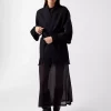 Akila Lamswool Jacket : Black