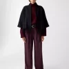 Keyla Lambswool Jacket : Black