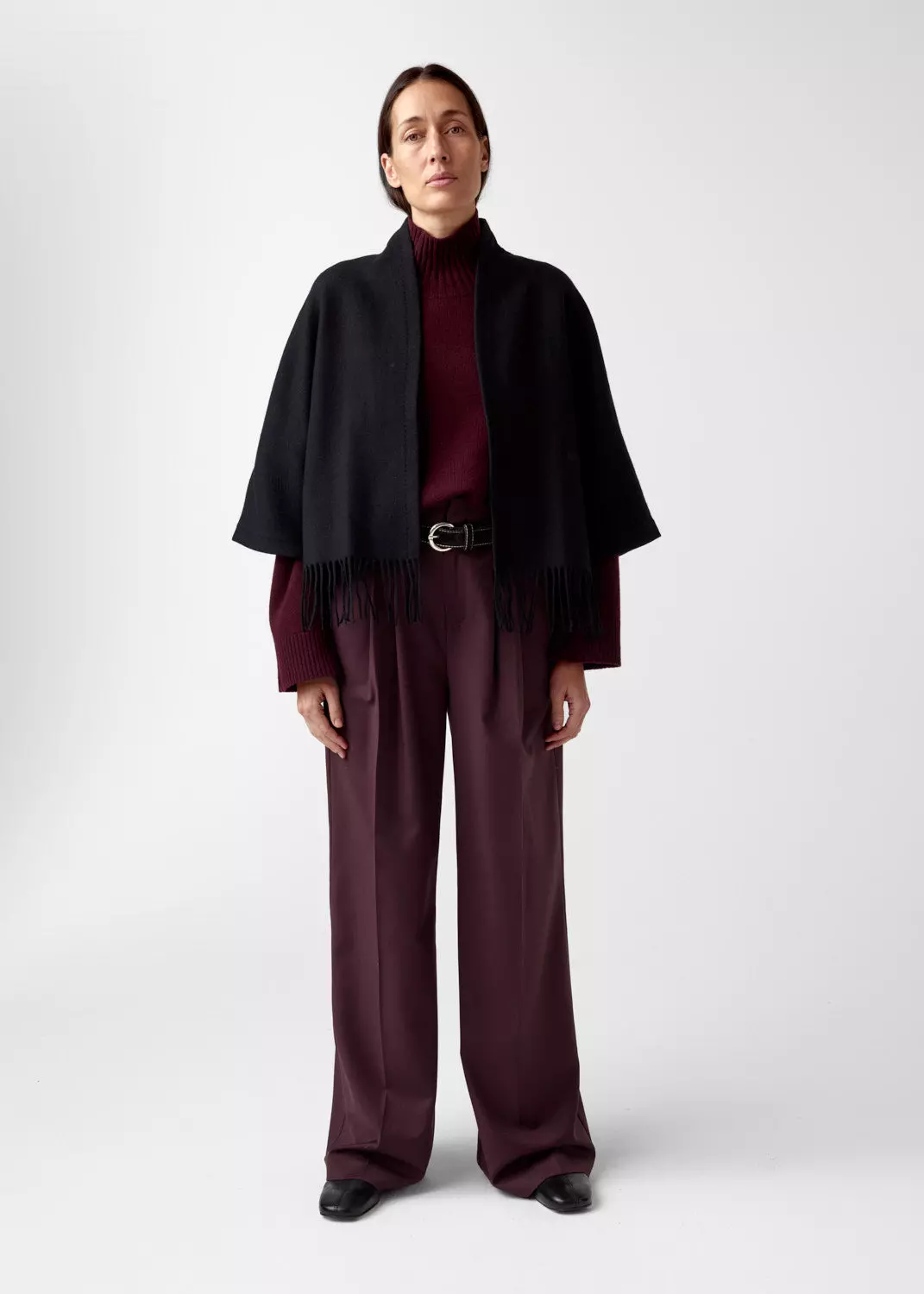 Keyla Lambswool Jacket : Black