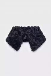Shearling Collar : Black