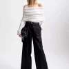 Delphine Merino Top : White