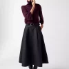 Tia Merino Knit : Burgundy