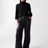 Tia Merino Knit : Black