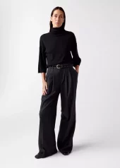 Tia Merino Knit : Black
